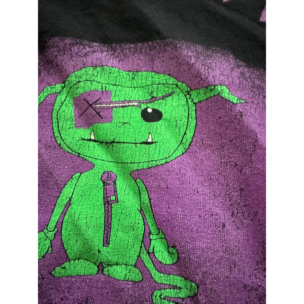 Skillet Vintage Band Tee I Feel Like A Monster Black T-Shirt Small Fruit Of Loom - Picture 3 of 10